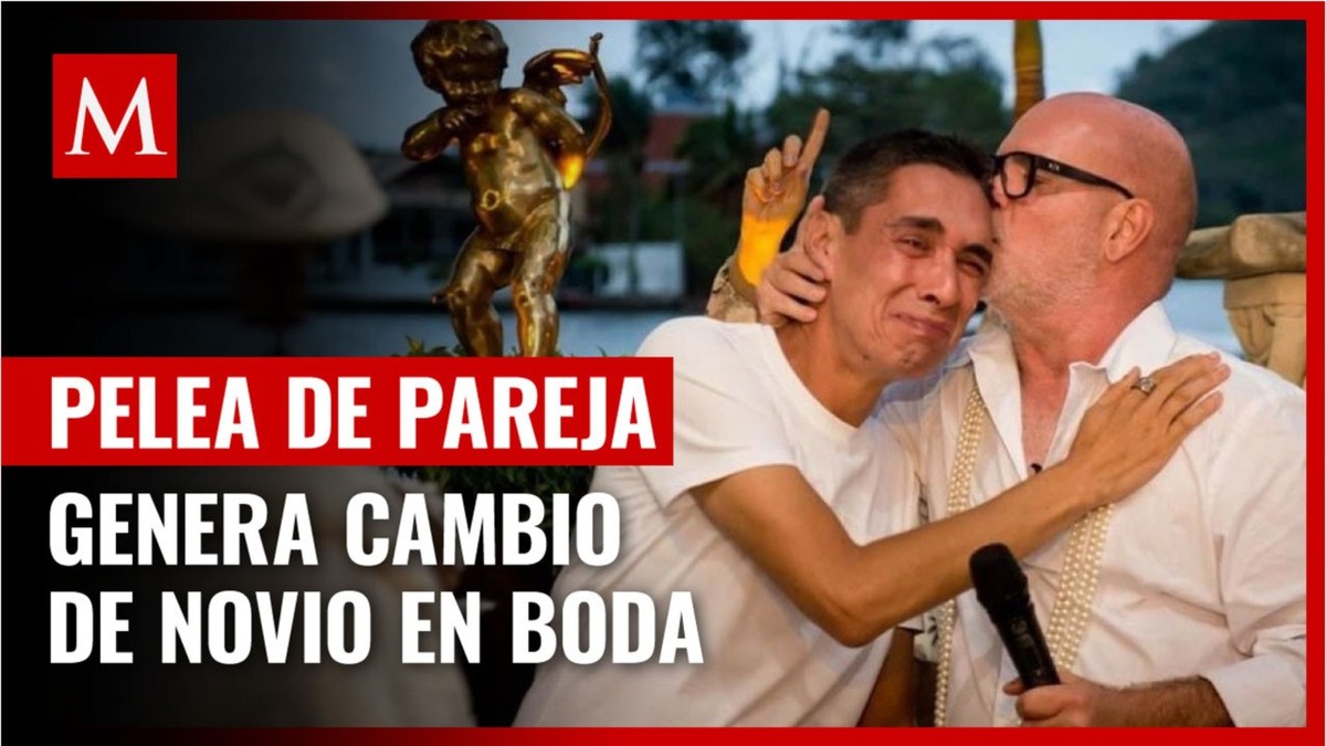 Pelea de pareja genera cambio de novio en lujosa boda de Brasil
