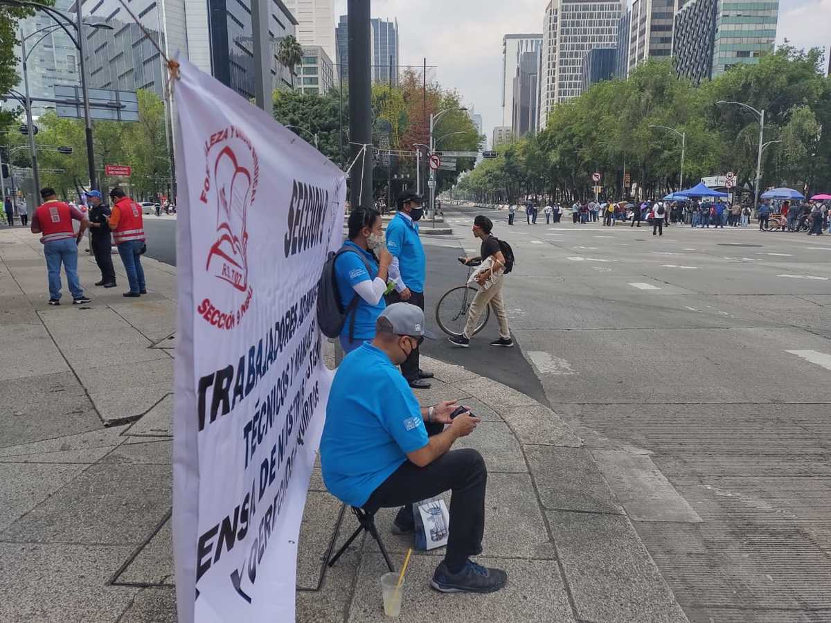 La Segob ofreció buscar mesas de trabajo, sin embargo, los manifestantes se negaron (César Velázquez)