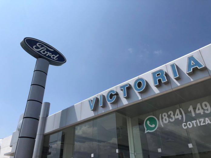 Agencia de autos Ford en Ciudad Victoria, Tamaulipas.