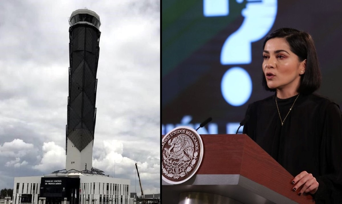 García Vilchis dijo que las fotos de la Torre de Control inclinada son falsas. | Especial/ Cuartoscuro