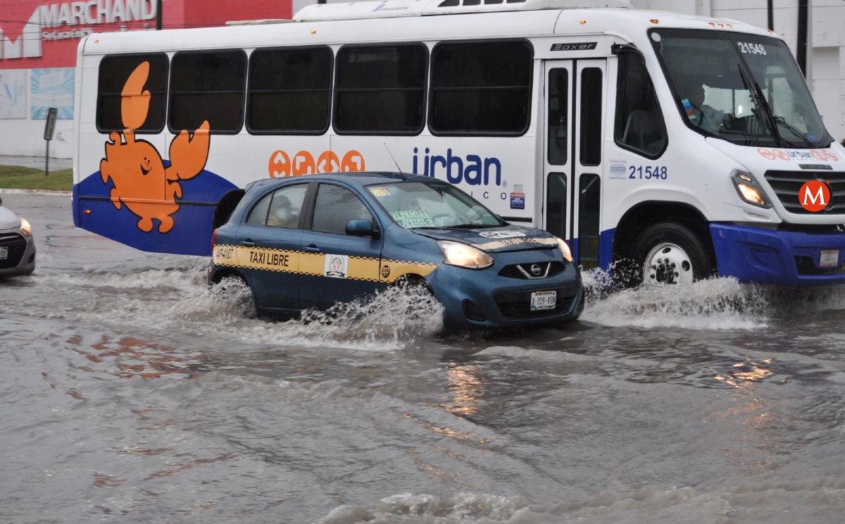 Lluvias en Tamaulipas. (Sergio Sánchez)