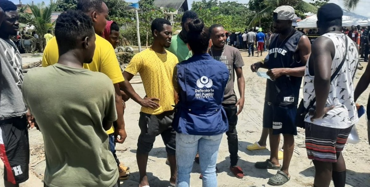 El organismo pidió que se respete el derecho de los migrantes. | Foto: Defensoría del Pueblo de Colombia