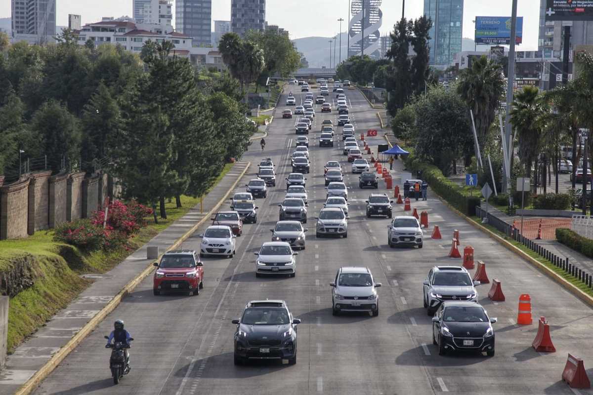 Poblanos a favor del Día Mundial Sin Auto. (Andrés Lobato)
