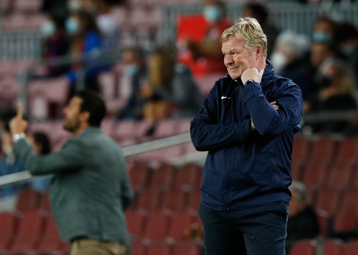 Ronald Koeman, director técnico del Barcelona (Reuters)