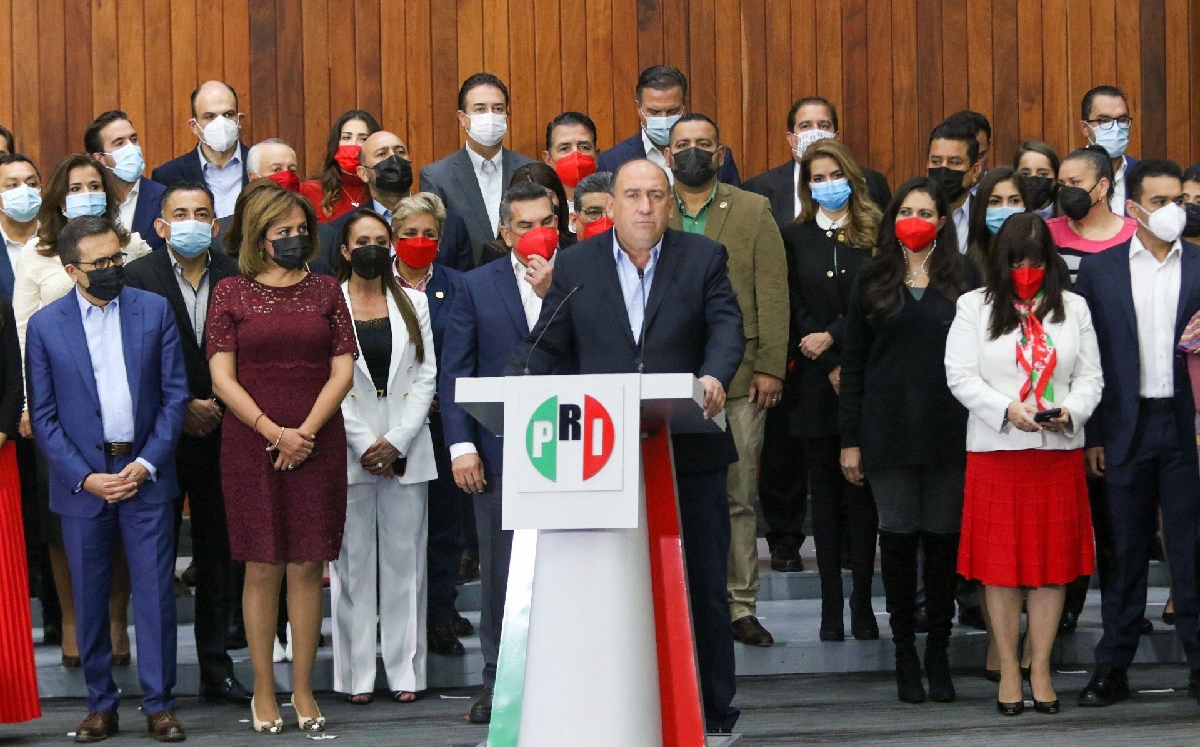 Rubén Moreira, coordinador de la bancada del PRI en la Cámara de Diputados. (Cuartoscuro)