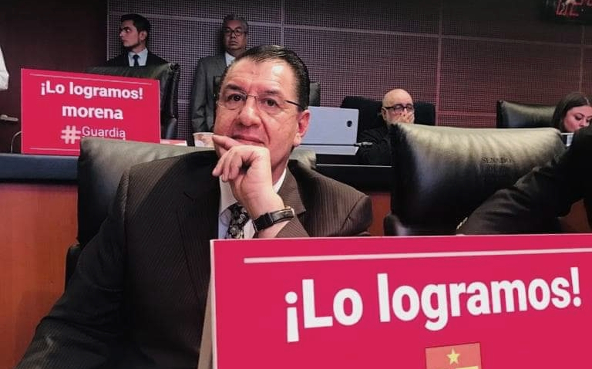 El senador del Partido del Trabajo, Gonzalo Yáñez. (@Gonzalo_YanezPT)