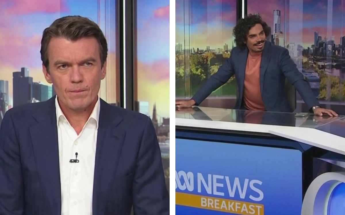 El sismo en Australia sorprendió a los presentadores de televisión en pleno programa. (Especial)