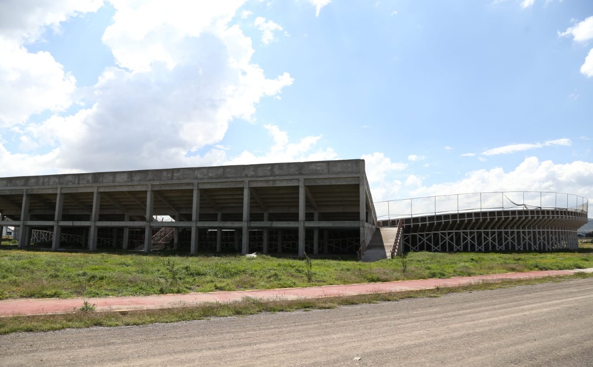 Velódromo en el CDHAR. (Jorge Sánchez)