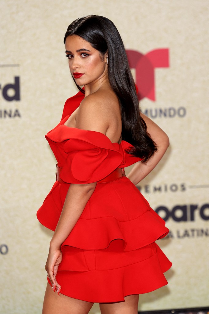 Camila Cabello ofreció unas palabras durante su presentación | AFP