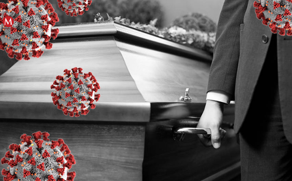Coepris investiga funeraria que permitió funeral de persona con covid
