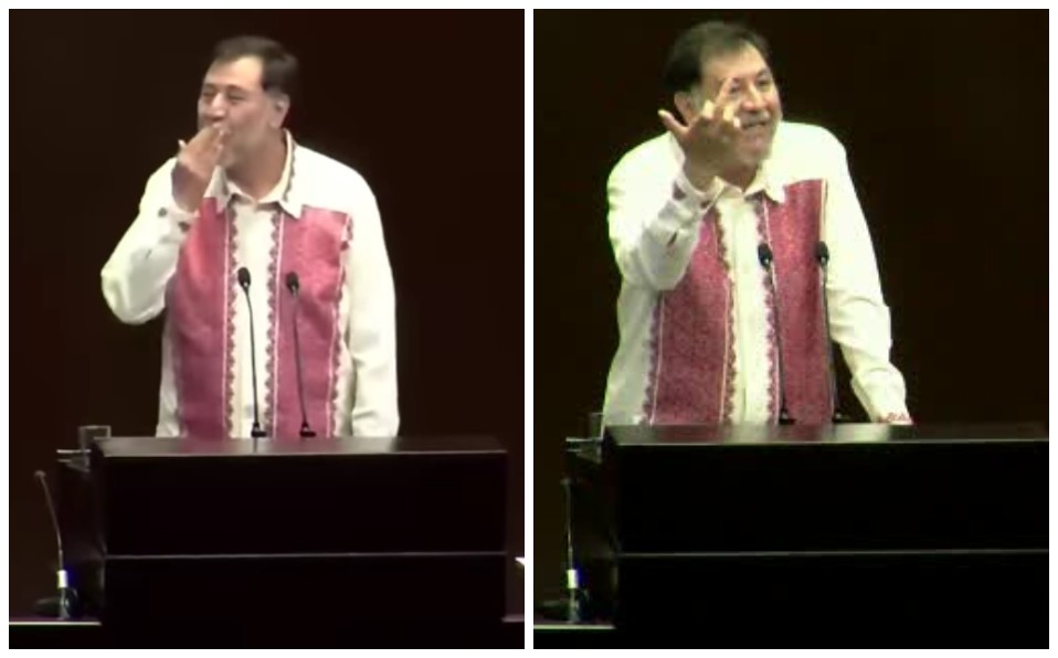 Los diputados de la llamada cuarta transformación respaldaban con todo a Fernández Noroña. | Capturas de pantalla