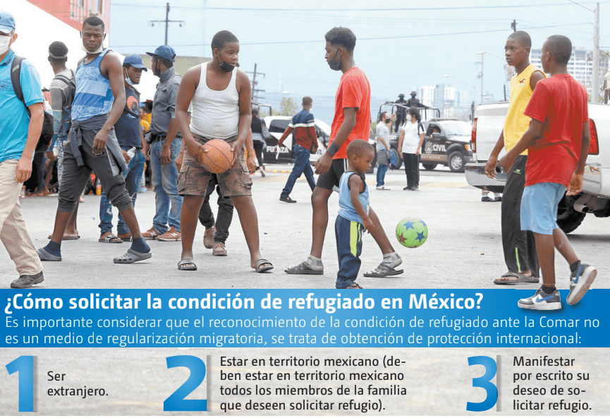 Los grupos de migrantes haitianos se han ubicado en Casa INDI. Jorge López