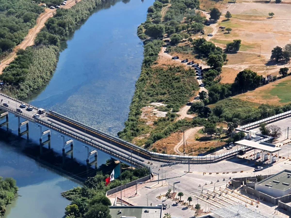 La frontera se encuentra blindada de parte de México y de Estados Unidos. (Especial)