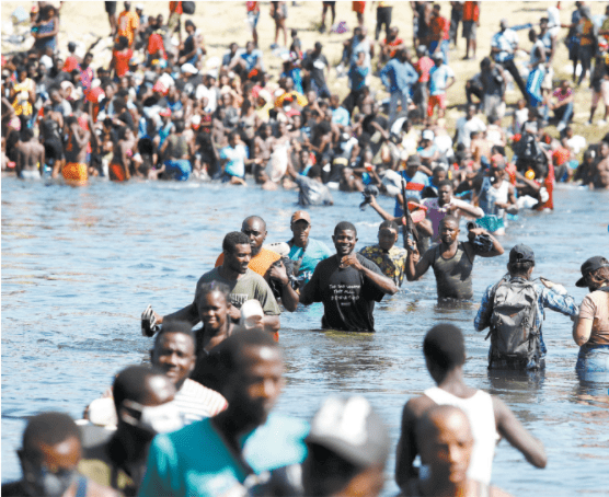 El mundo ha sido testigo de las imágenes donde haitianos asumen el riesgo de cruzar el río Bravo. CUARTOSCURO