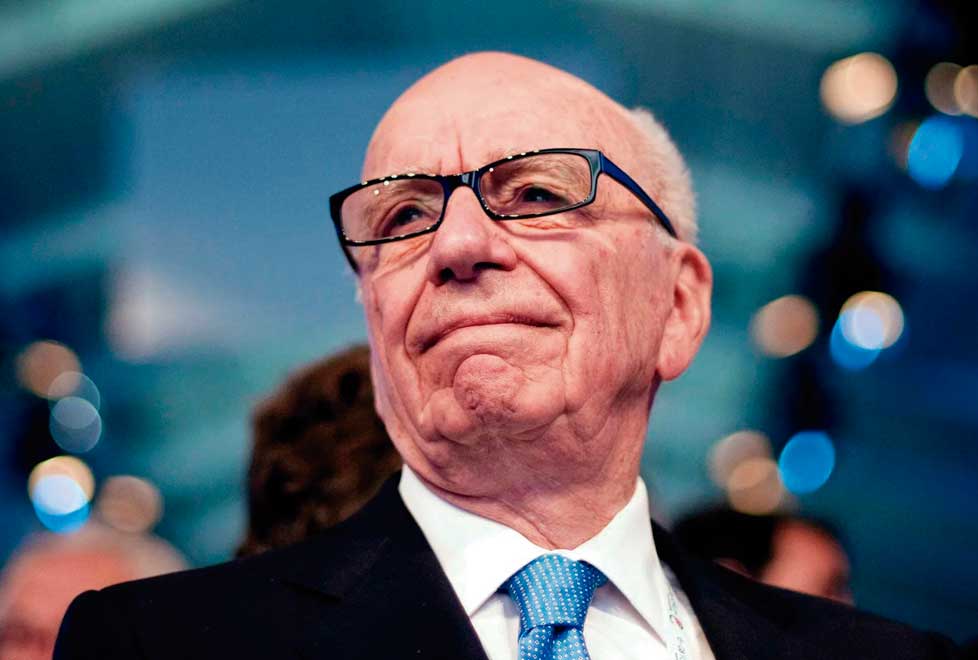 Rupert Murdoch ha estado fuera de la televisión británica desde la venta de Sky hace tres años.