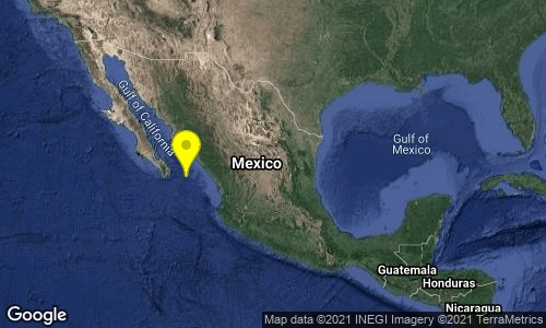 El sismo de Baja California Sur tuvo una magnitud de 5.6, de acuerdo con el SSN. (Twitter)