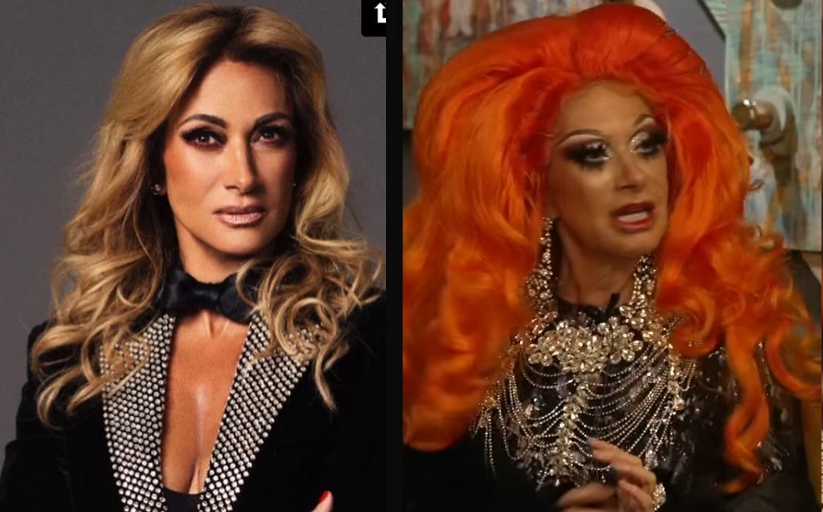 Adela Micha se convierte en una drag queen. (Especial)