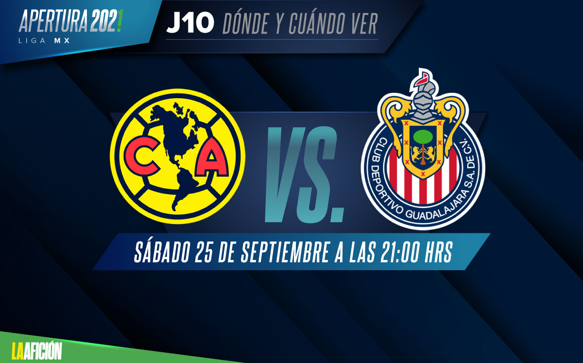 América vs Chivas, agenda