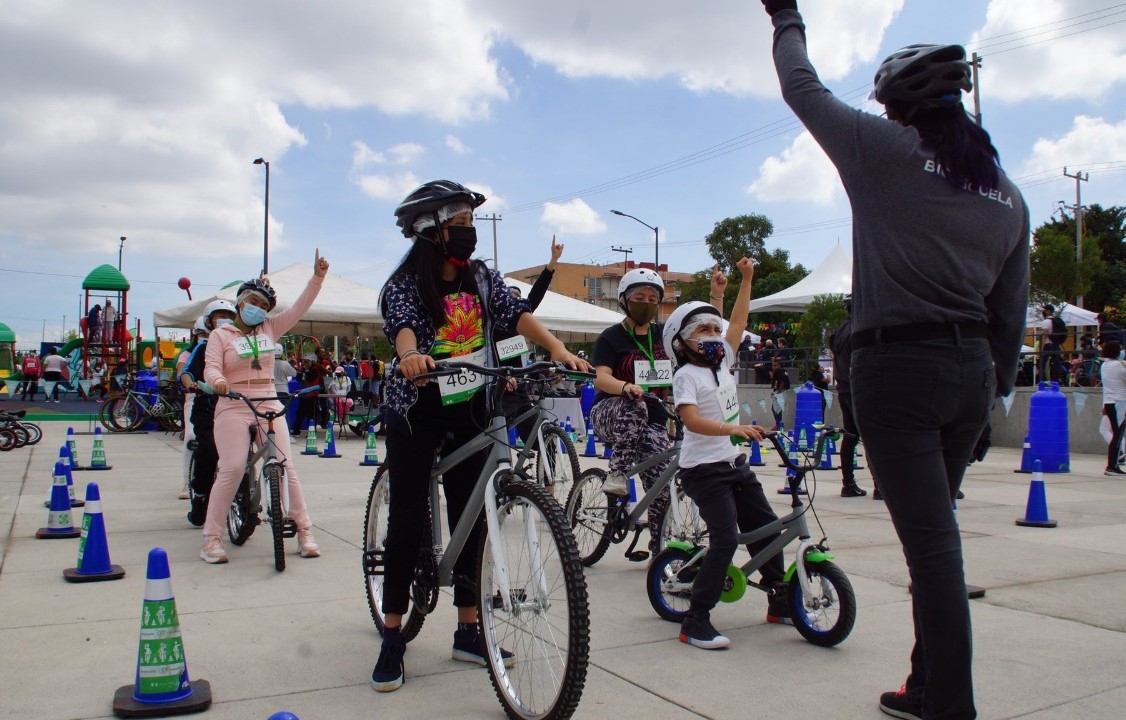 La biciescuela será todos los sábados en bosques de CdMx. | Semovi