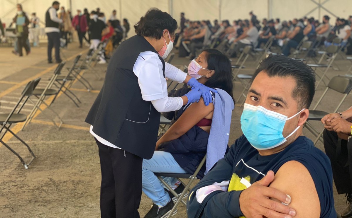 Los habitantes agradecieron que el fármaco llegara.