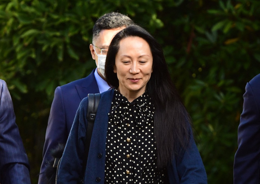 Meng Wanzhou, la ejectuvia de Huawei. (AFP)