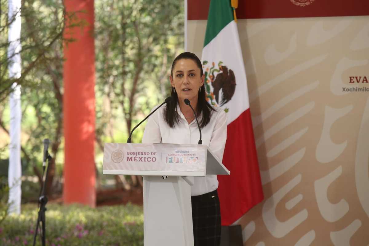 Sheinbaum indicó que iniciaron el Xochimilco porque quería mostrarle al Presidente el parque (Juan Carlos Bautista)