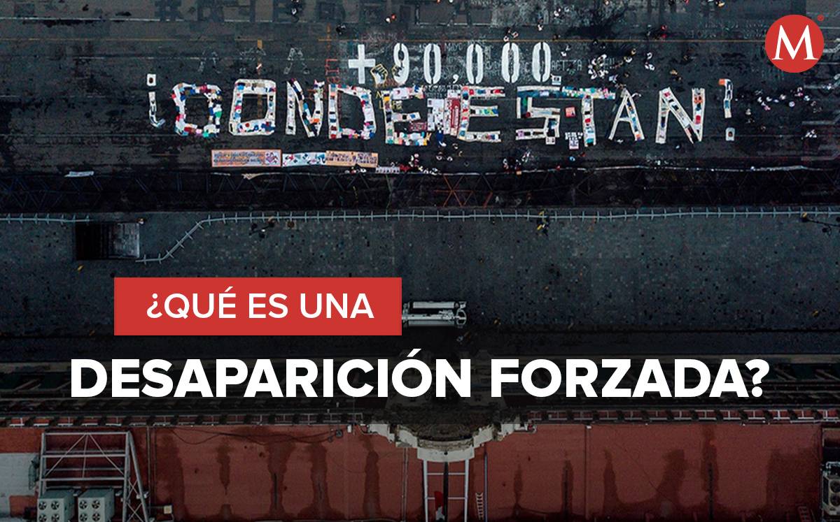 Te explicamos qué es una desaparición forzada. Foto: Especial