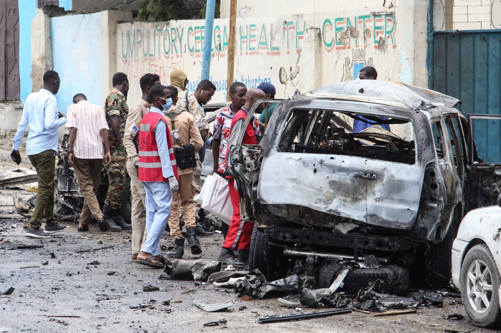 El ataque dejó 8 muertos y 8 heridos en la capital Mogadiscio. (AFP)