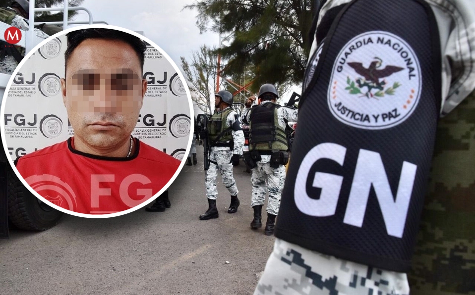 Detienen agente de la Guardia Nacional acusado del delito de homicidio