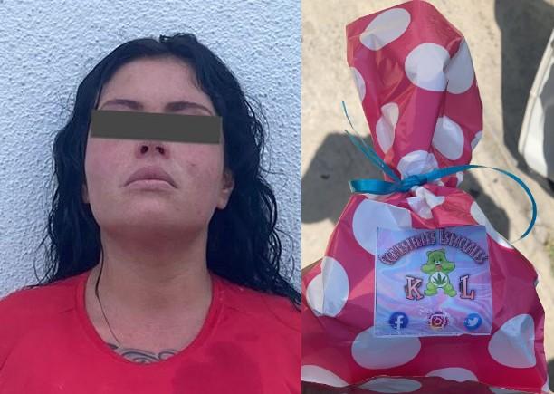 Detienen a mujer por vender brownies y galletas con mariguana en Monterrey. Foto: Especial