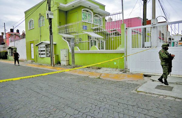 Una detonación ocasionó daños a una vivienda en Real de Guadalupe. Andrés Lobato