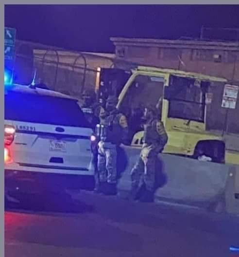 Los militares fueron desarmados. (Blanca Carmona)