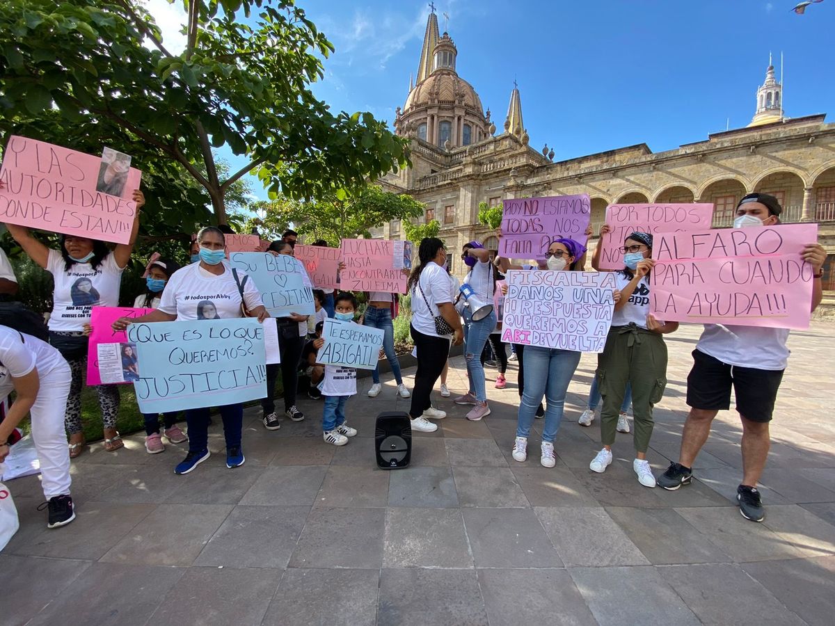 Piden justicia por Abigail, joven desaparecida en Guadalajara (Pablo Nuñez)