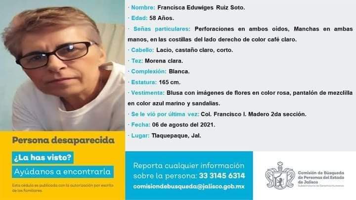 A casi dos meses, Francisca continúa desaparecida (Especial)