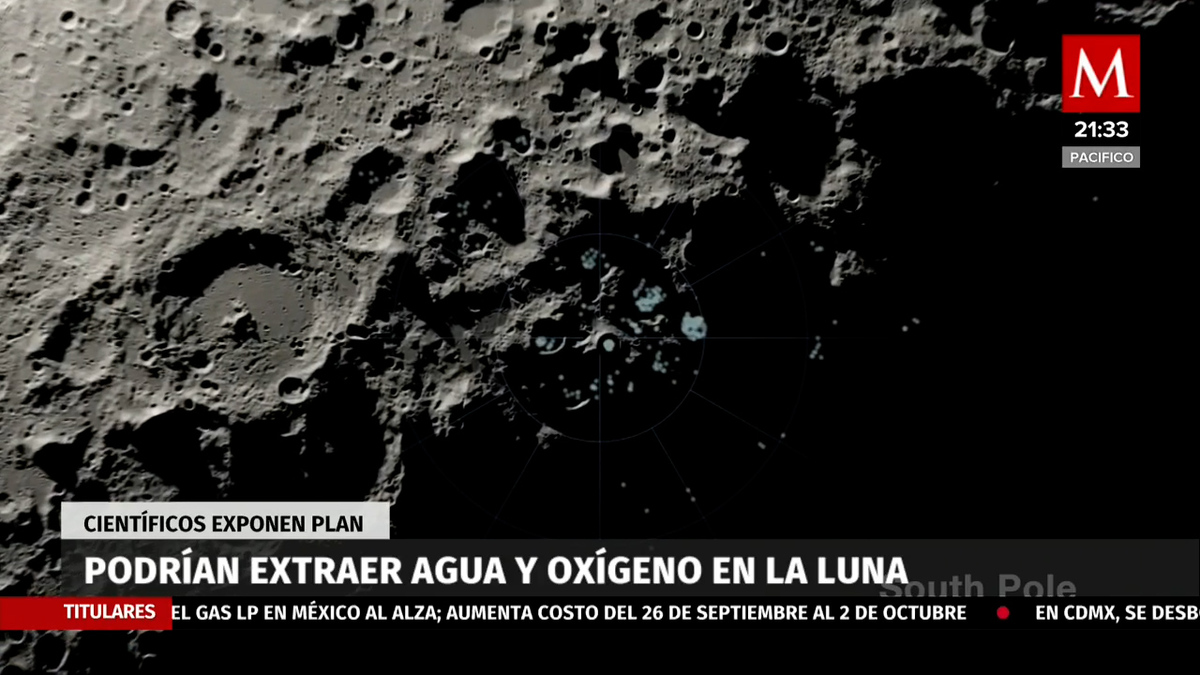 Descubren cómo extraer agua y oxígeno de la Luna