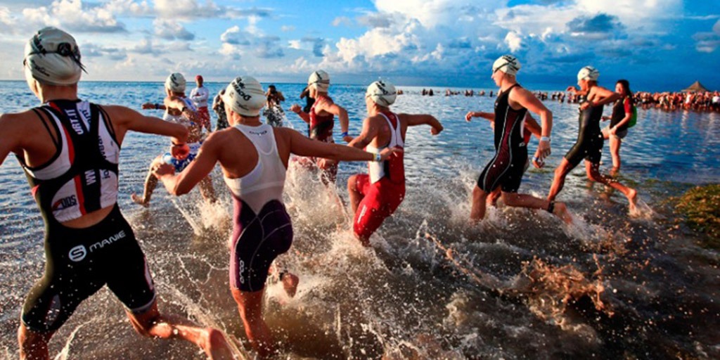 Mujer muere en el Ironman de Cozumel (Cortesía)