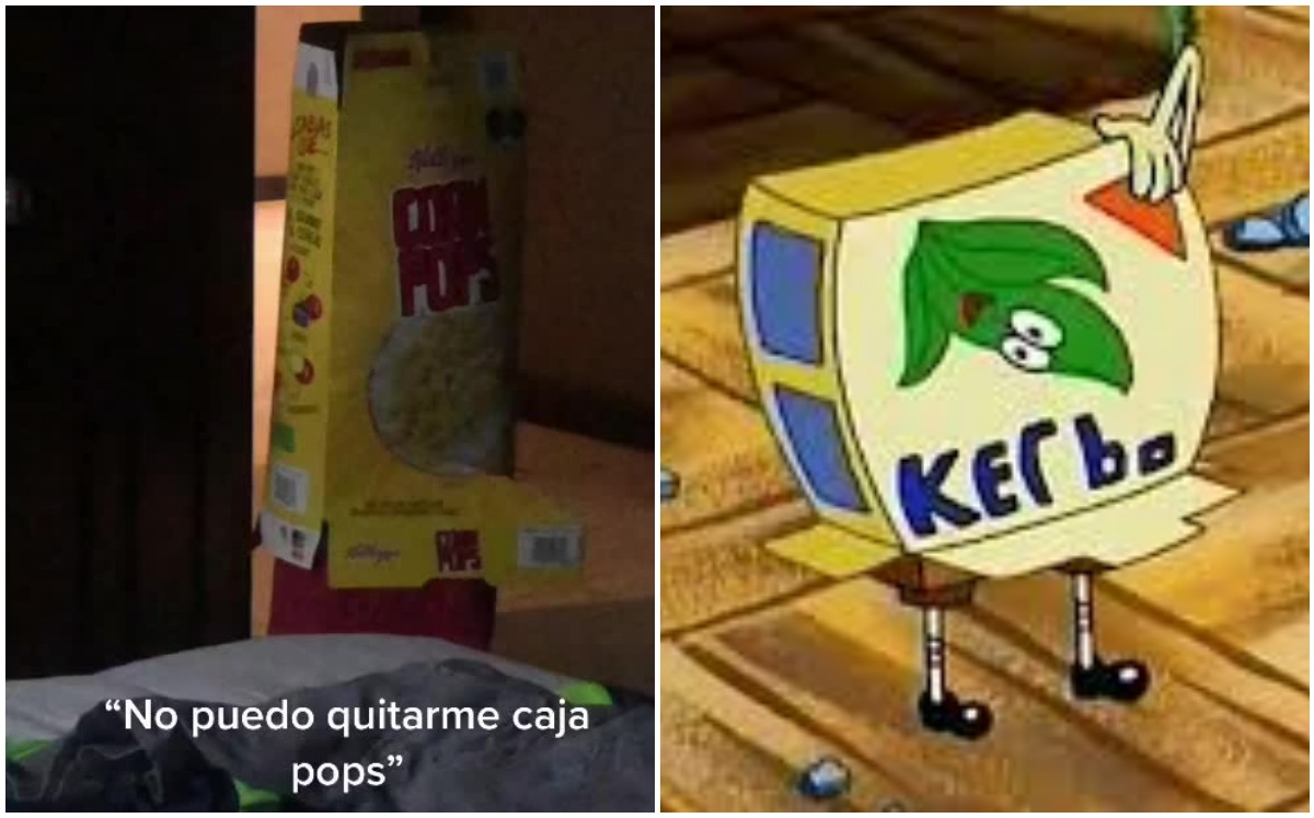 Niño queda atorado en caja de cereal (Especial).