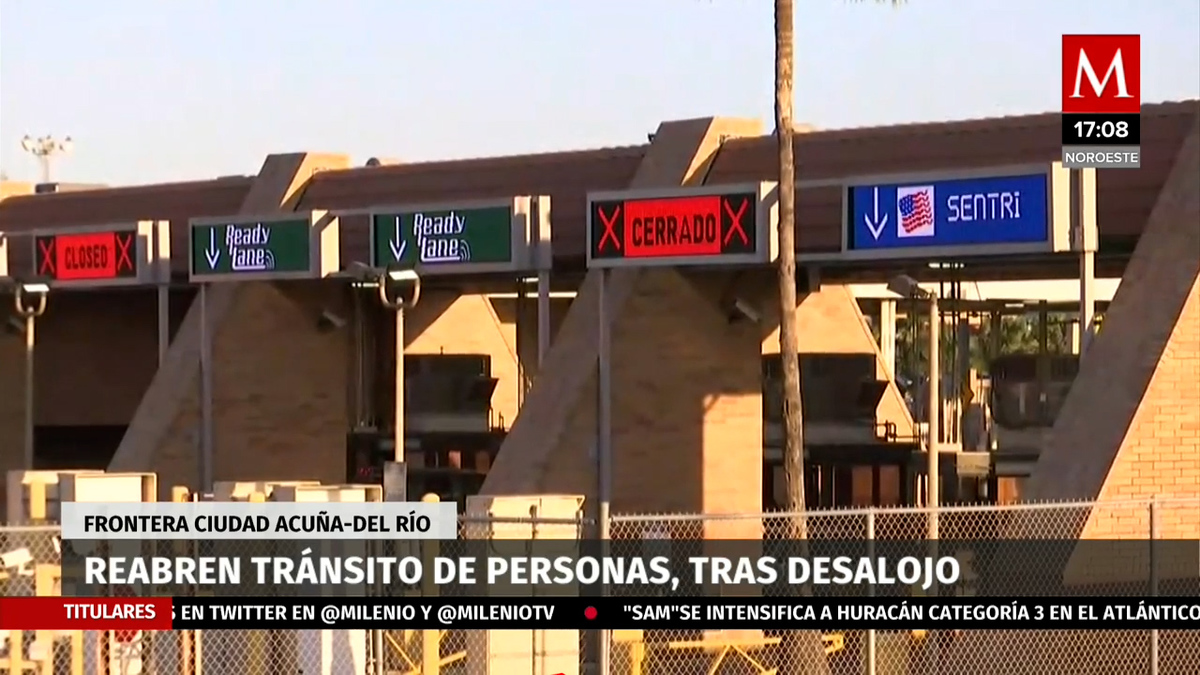 Reabrirán paso fronterizo de Texas donde acamparon migrantes: CBP