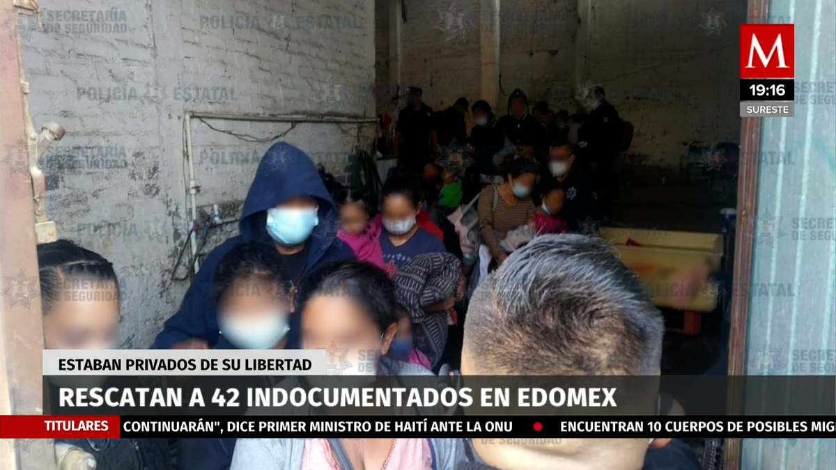 Rescatan a 42 indocumentados en vivienda de Los Reyes, La Paz
