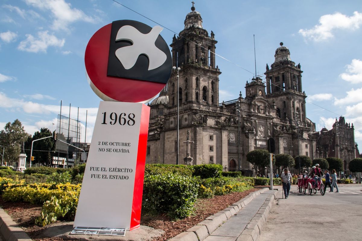 Antimonumento de 1968 en CdMx | Cuartoscuro