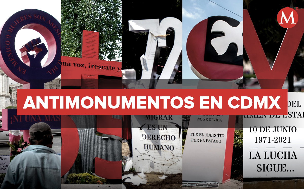 Antimonumentos que están en la Ciudad de México | Especial