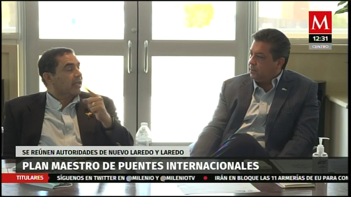Autoridades de Nuevo Laredo y Laredo exponen Plan Maestro de puentes internacionales