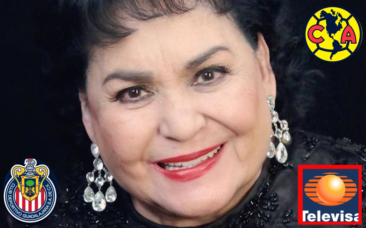 Carmen Salinas exhibe a Televisa; la dejaron plantada para partido América vs Chivas. (Especial)