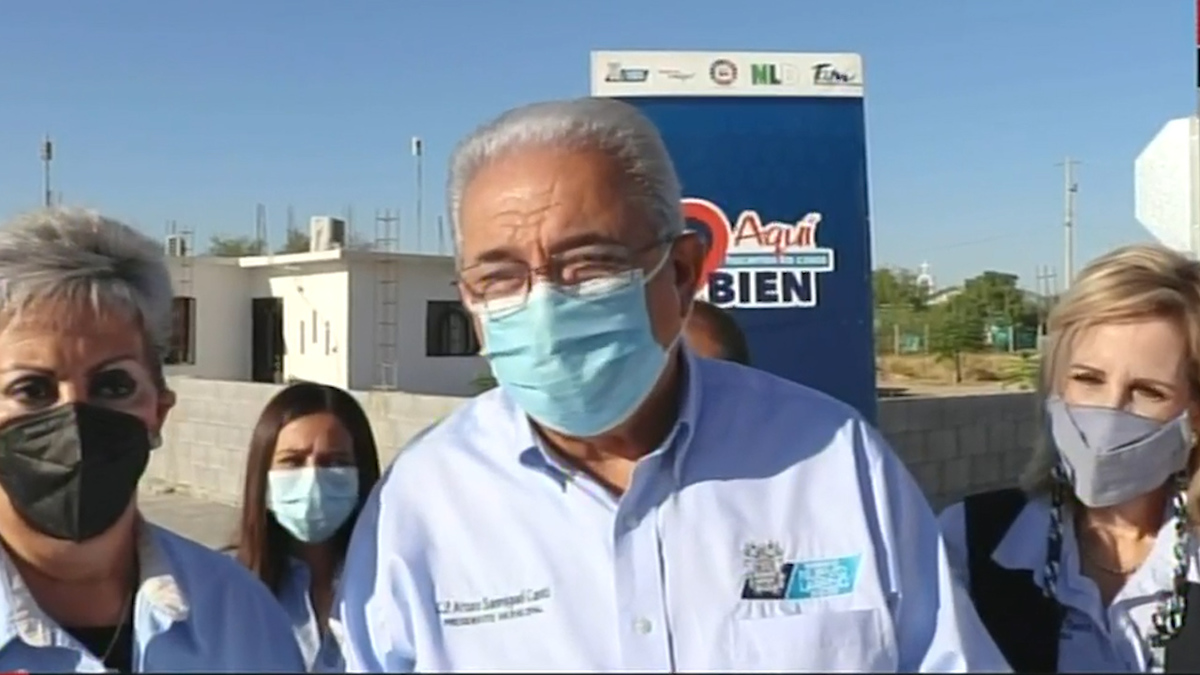 Entregan pavimentación asfaltica en Nuevo Laredo, Tamaulipas