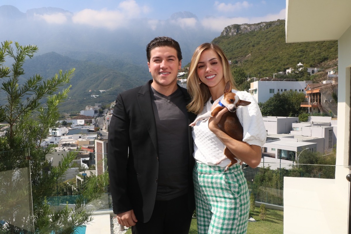 Mariana Rodríguez Cantú y Samuel García. Foto: Leonel Rocha