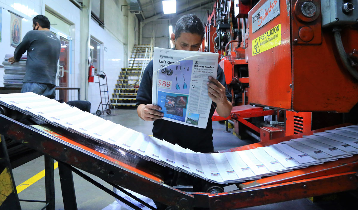 Desde 1917, Milenio La Opinión Laguna se ha distinguido por trabajar con tecnología innovadora para la impresión. | Martín Piña