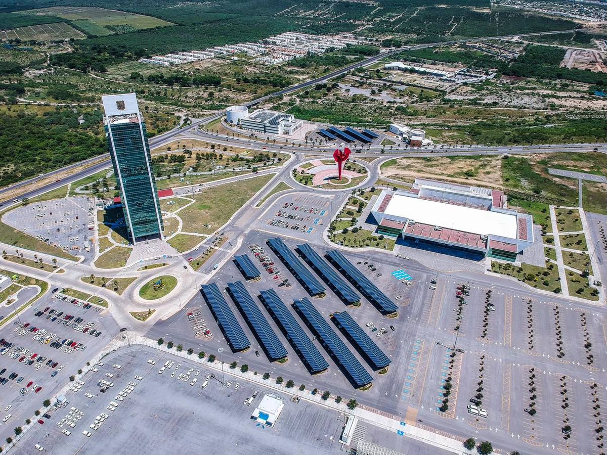 Parque fotovoltaico Bicentenario en Ciudad Victoria, Tamaulipas.