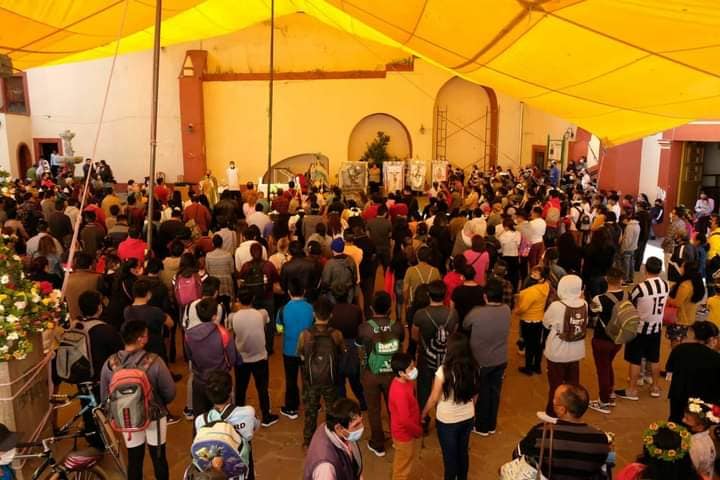 Peregrinos arriban al Santuario de San Miguel del Milagro | Especial