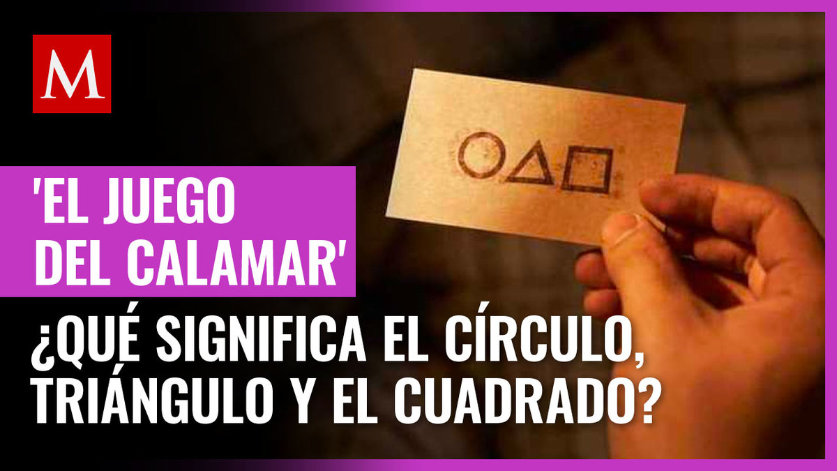 Qué significan círculo, triángulo y cuadrado en El Juego del Calamar