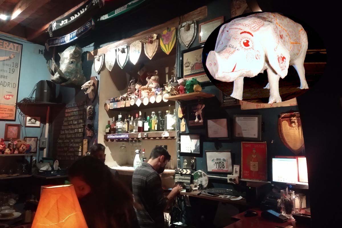 Taberna el Cerdo de Babel. (Especial)